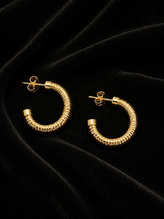 14KYG 5MM TOBOGAS HOOPS