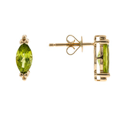 10KY PERIDOT EARRINGS