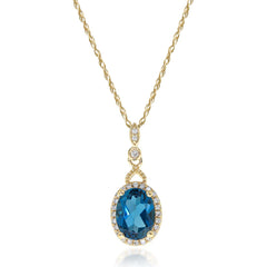 10KY LONDON BL TOPAZ PEND