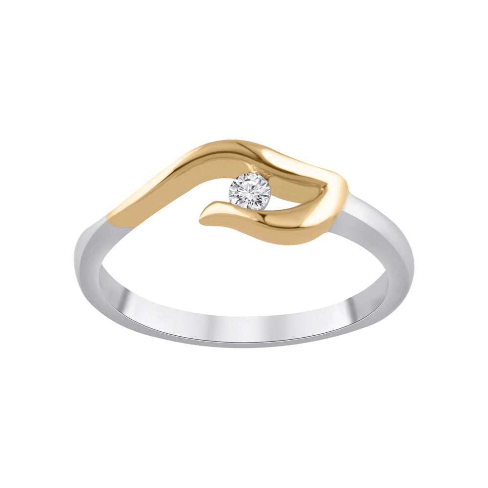 Vermil Ring with Diamond