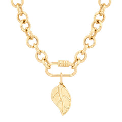 14KY POL SOLID LEAF