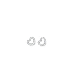 14kw Lab Heart Studs
0.15cttw