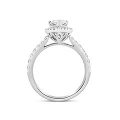 LAB GROWN 14KW-1.03CT PEAR - #LG538258336
