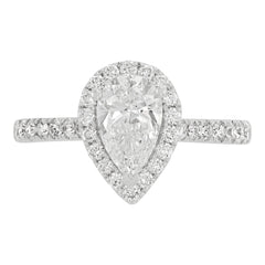 Halo Engagement Ring