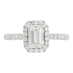 Halo Engagement Ring