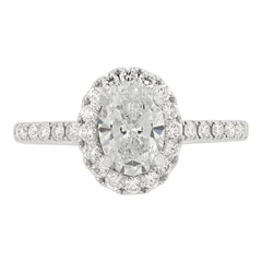 Halo Engagement Ring