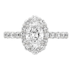 Halo Engagement Ring