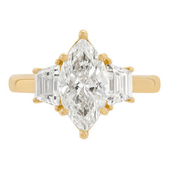 3 Stone Engagement Ring