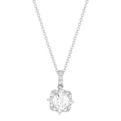 Lab Pendant Necklace