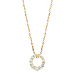 Lab Pendant Necklace