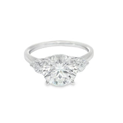 14Kw Lab RB Three Stone Ring 2.52cttw
E VVS2 LG634402140