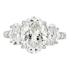 Three Stone Engagement Ring