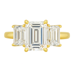 Three Stone Engagement Ring
