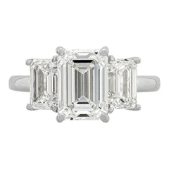 Three Stone Engagement Ring