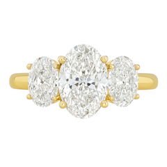 Three Stone Engagement Ring