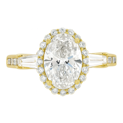 Halo Engagement Ring