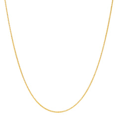 14Ky 18" .75Mm Solid Round Wheat Chain