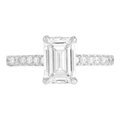 Hidden Halo Engagement Ring