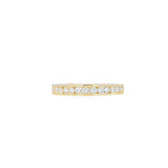 LG 14K YG DIA BAND .37 CTTW