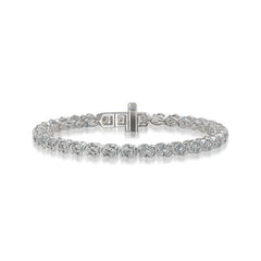 Sterling Silver Illusion Bracelet