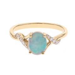 10KY ETHIOPIAN OPAL RING