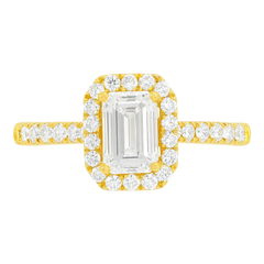 Halo Engagement Ring
