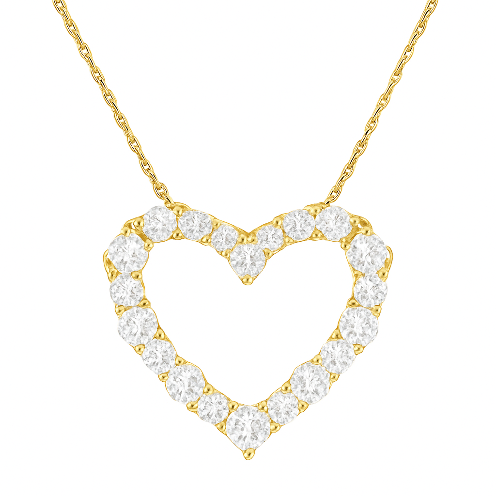 Lab Pendant Necklace