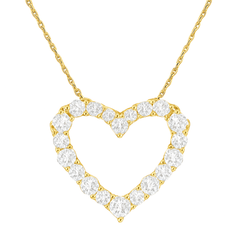 Lab Pendant Necklace