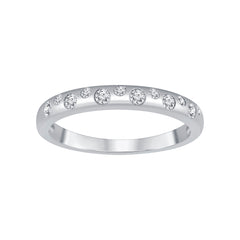 SS & LAB DIA SCATTER RING D=.18CTTW