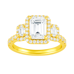 Halo Engagement Ring