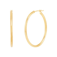 14KYG 2 X 35MM HOOP EARRING