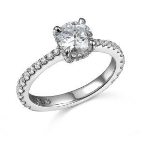 Phantom 105 Diamond Engagement Ring