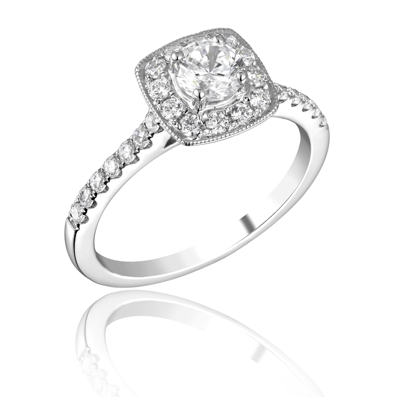 Phantom 105 Diamond Engagement Ring