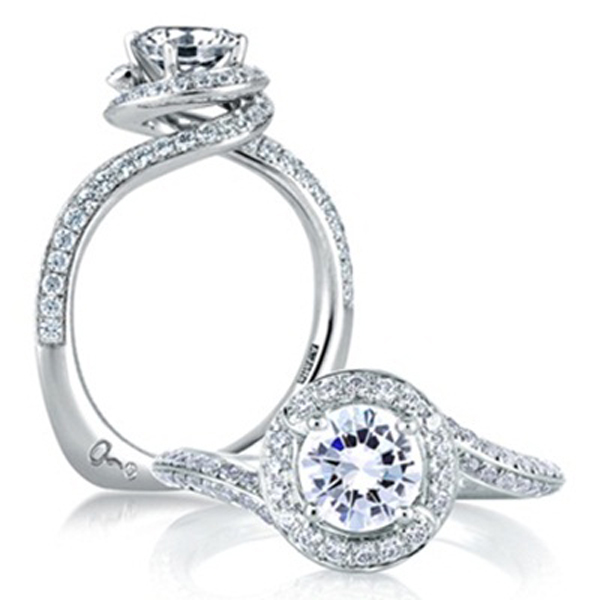 A. Jaffe Engagement Ring