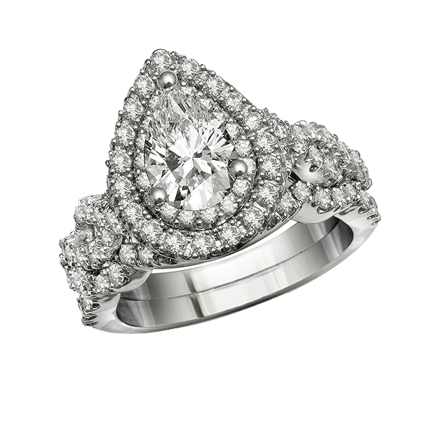 Amidon Jewelers Fancy Diamond Engagement Ring