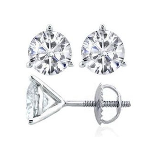 Martini Diamond Stud Earrings