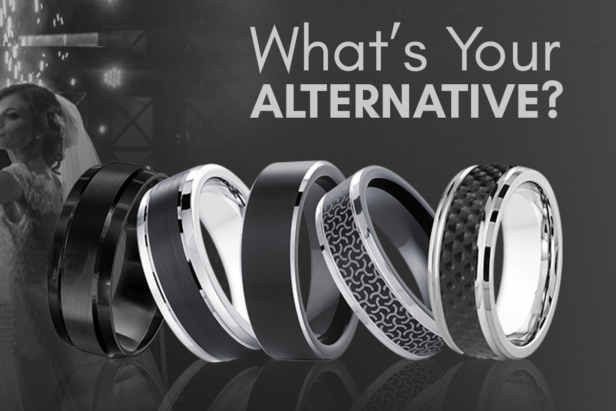 Are Alternative Metal Wedding Bands the Right Choice for You?