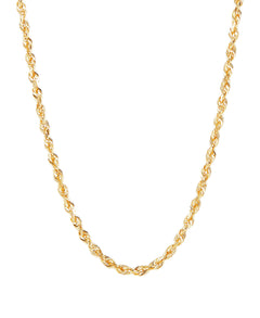 14Ky 18" Solid 1.60-1.65Mm Glitter Chain