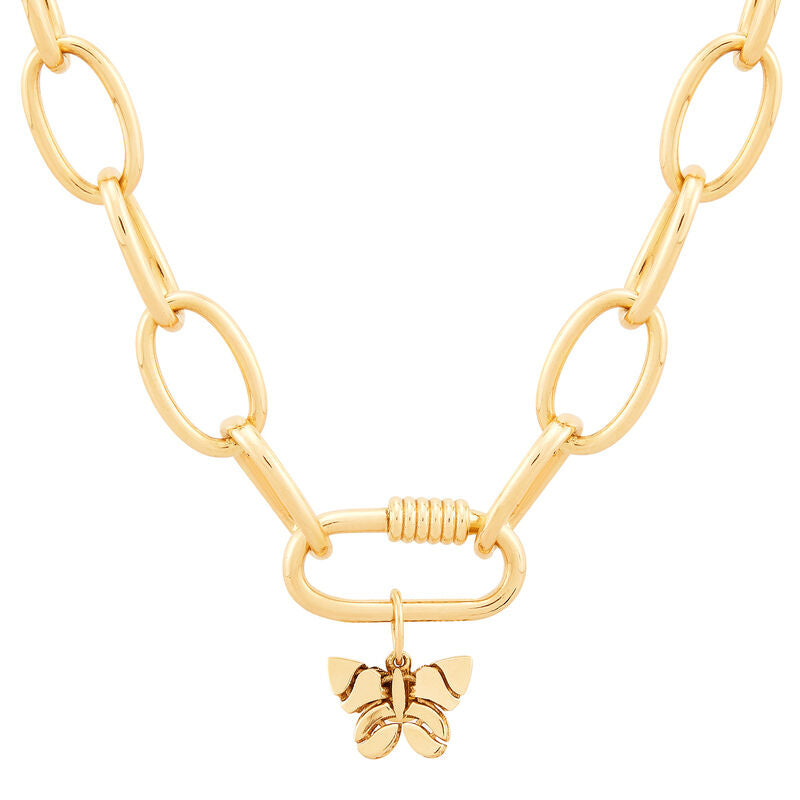 14KYG BUTTERFLY PENDANT