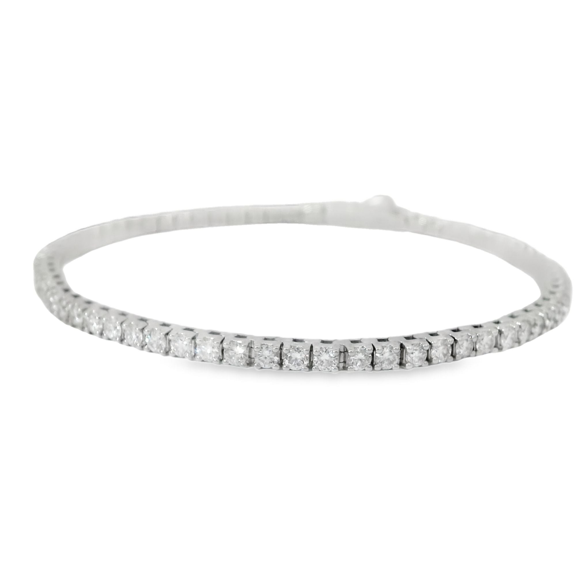 SS- LAB GROWN - 1.96 CT TW Tennis Bracelet