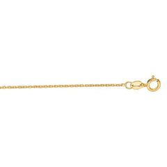 20in 14K Yellow Gold Cable Chain