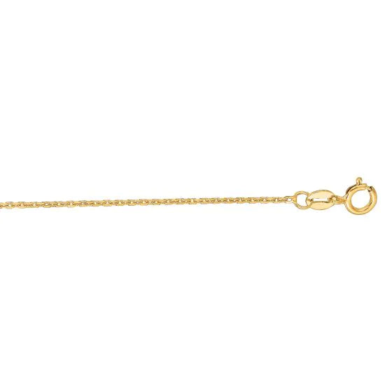 20in 14K Yellow Gold Cable Chain