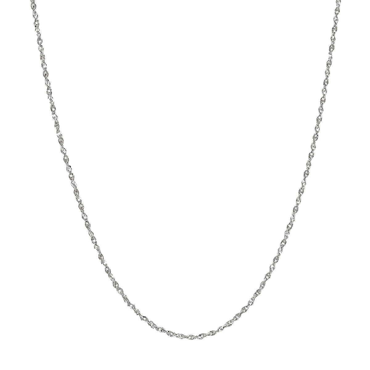 14Kw 18" 1.15Mm Solid Sparkle Perfectina Chain