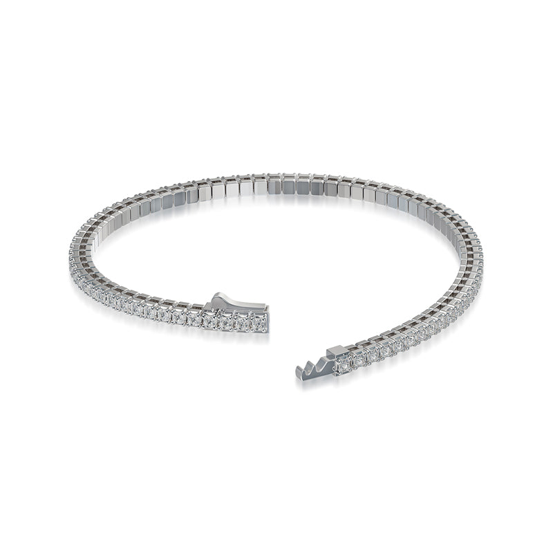Sterling Silver Tennis Bracelet