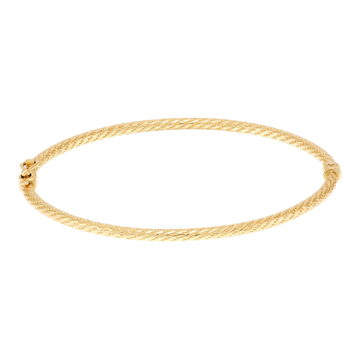 14K Yellow Gold Bangle Bracelet