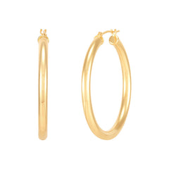 14KYG 3 X 35MM HOOP EARRINGS