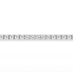 14K White Gold Tennis Bracelet