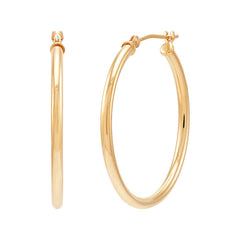 14KYG 2 30MM HOOP EARRINGS