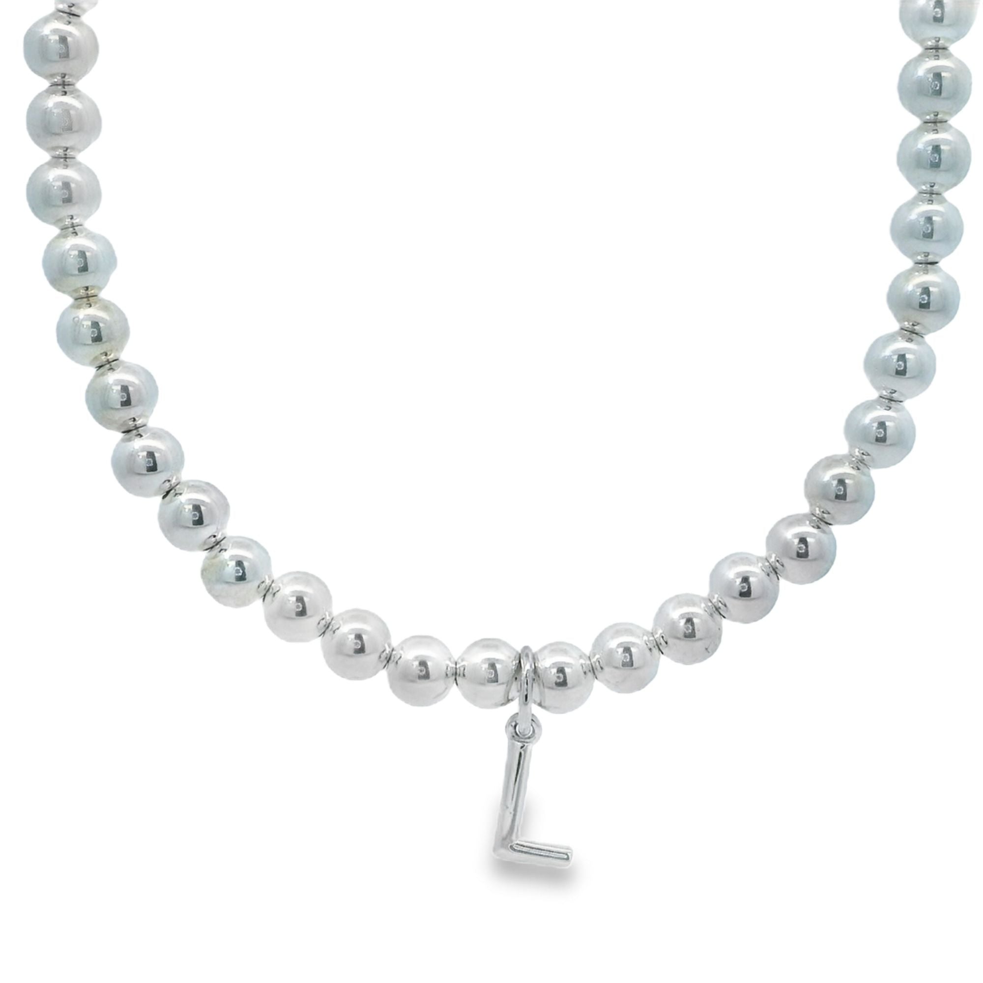 4MM SS Beads  7"- "L"