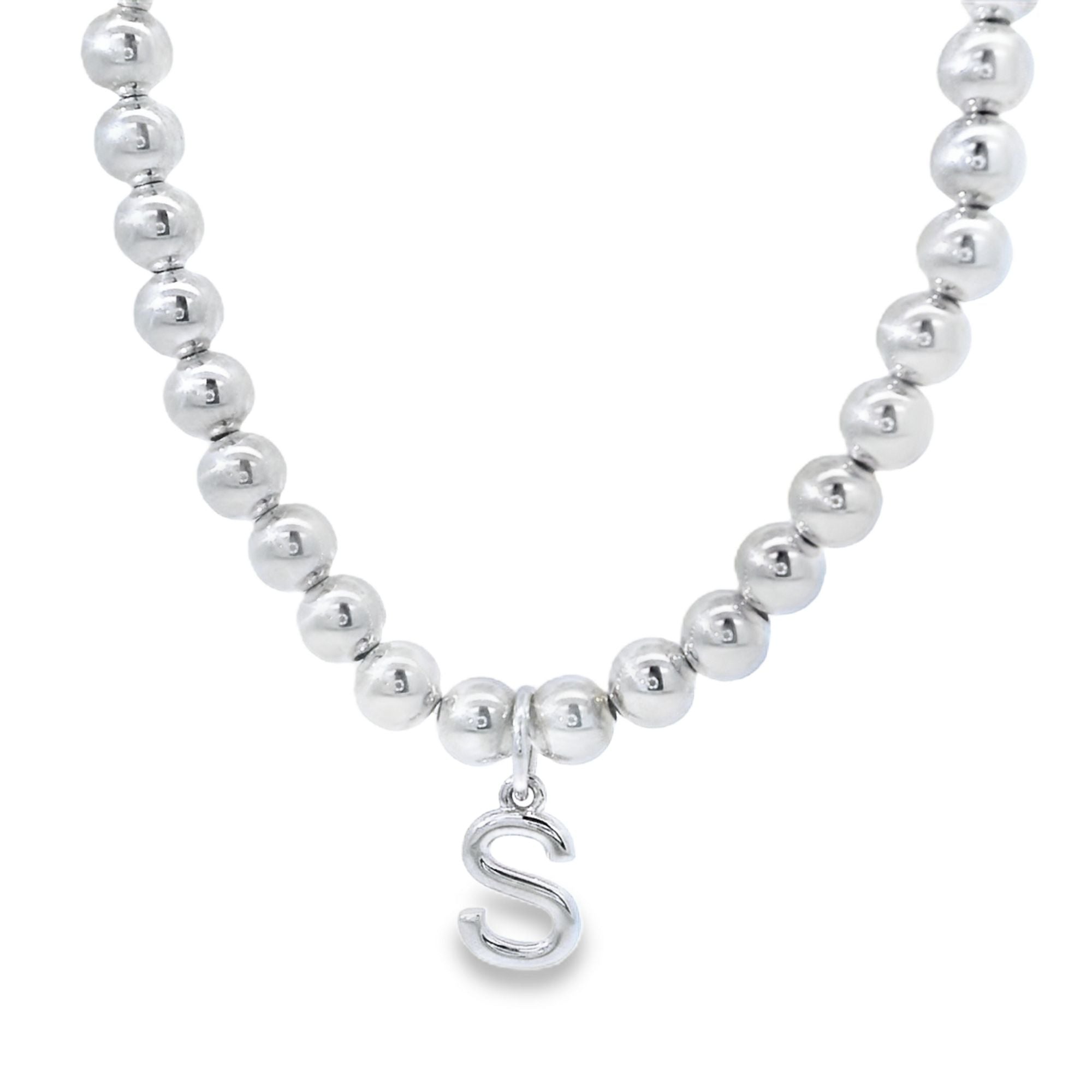 4MM SS Beads  7"- "S"